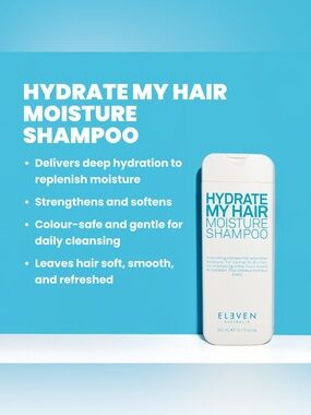 Eleven Hydrate My Hair Moisture Shampoo 10.1 fl oz